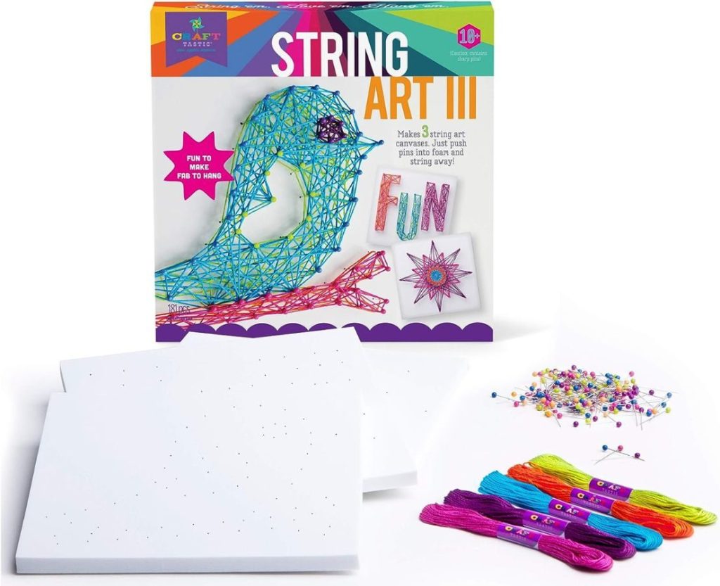 Craft-Tastic Craft Kit for Bird String Art