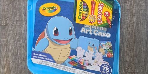 Crayola Pokemon 75-Piece Art Case Just $12.89 on Amazon