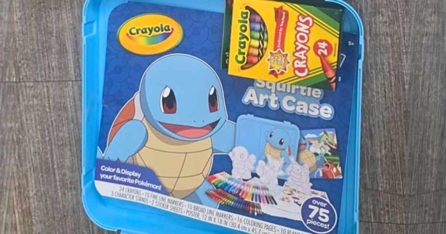 Pokemon Crayola Art Case