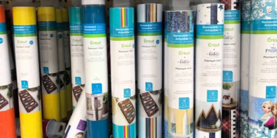 Up to 75% Off Cricut Supplies on Amazon | Smart Vinyl 3-Pack Just $6.63 Shipped (Reg. $27)