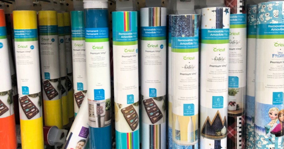 Up to 75% Off Cricut Supplies on Amazon | Smart Vinyl 3-Pack Just $6.63 Shipped (Reg. $27)