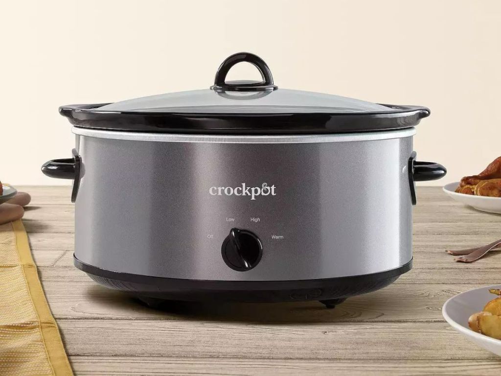 Crockpot-Design-To-Shine-7-Quart-Slow-Cooker-in-Charcoal طباخ كروكبوت الرقمي البطيء يبدأ من 41.99 دولارًا على Kohls.com (100 دولار بشكل منتظم) + المزيد من المشتريات الساخنة