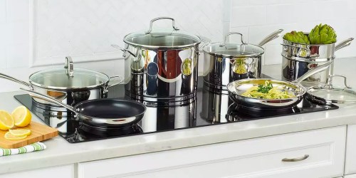 Cuisinart 11-Piece Stainless Steel Cookware Set from $104.99 Shipped (Reg. $300) + Get $20 Kohl’s Cash