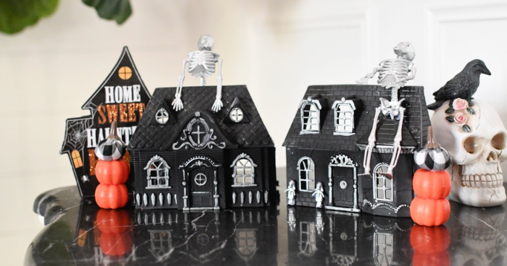 Dollar Tree Halloween DIY Painted Doll House Makeover dollar-tree-halloween-diy-painted-doll-house-makeover