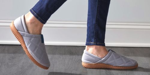 Dearfoams Slipper Shoes w/ Collapsible Heel Only $26.99 Shipped (Regularly $62)