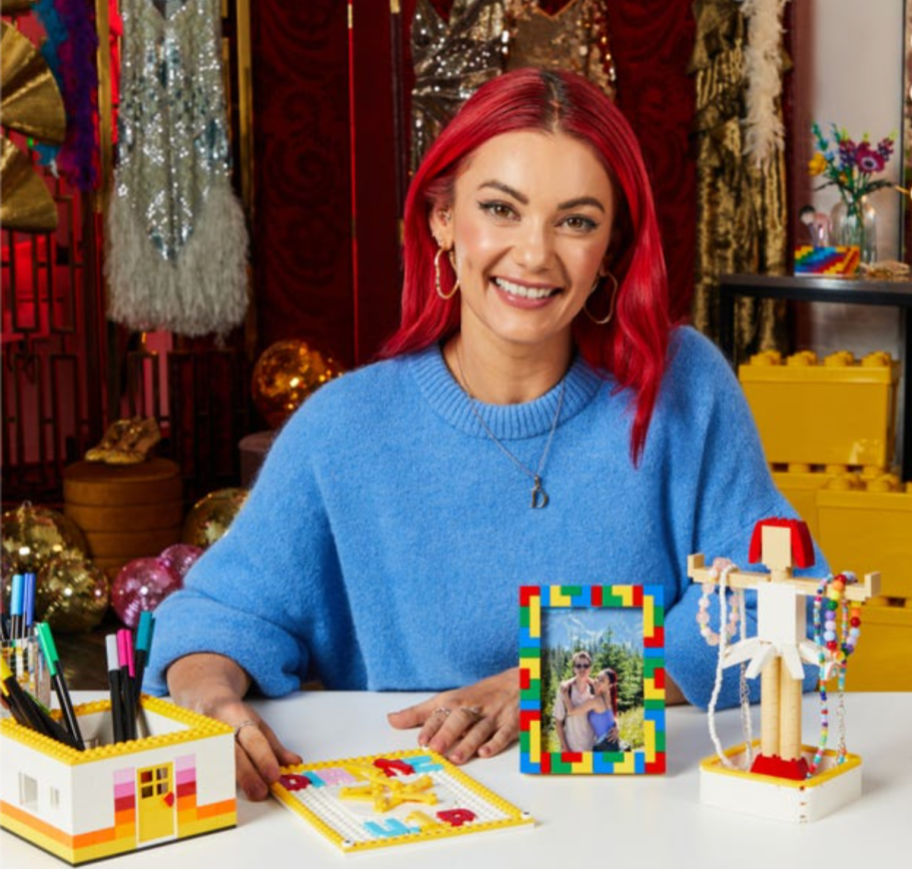 Dancer Dianne Buswell hosting a LEGO Creativity workshop