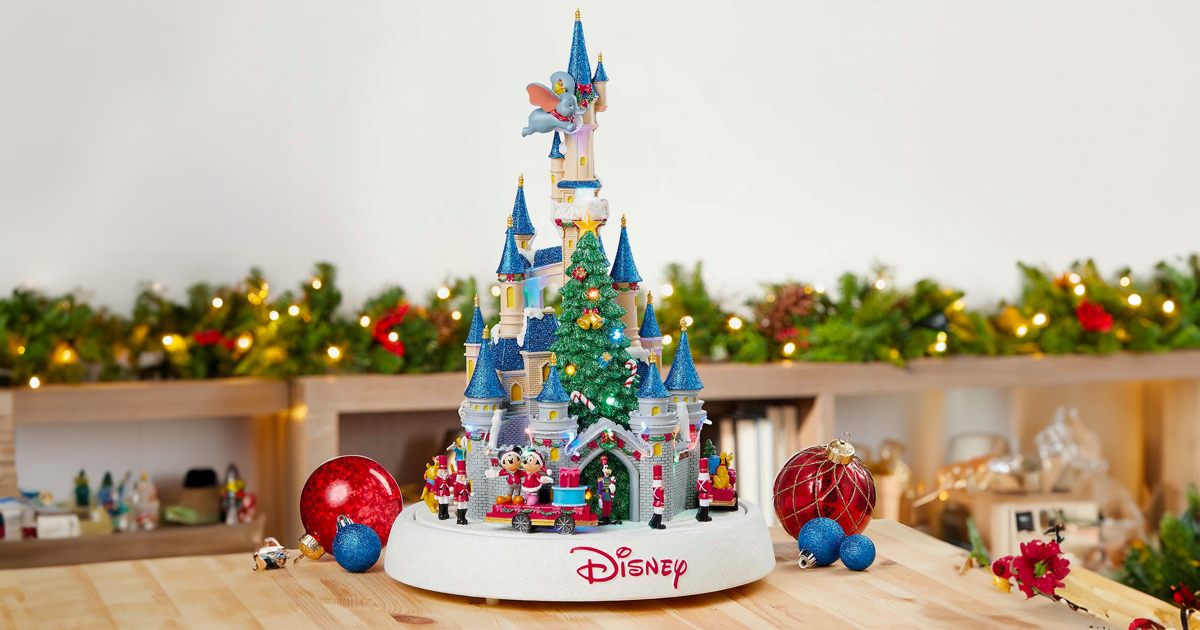 Disney Animated Holiday Castle