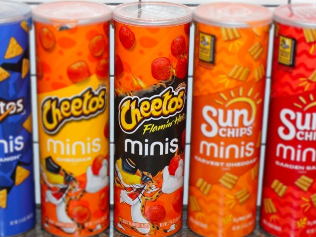 Flamin' Hot Cheetos Minis Canisters