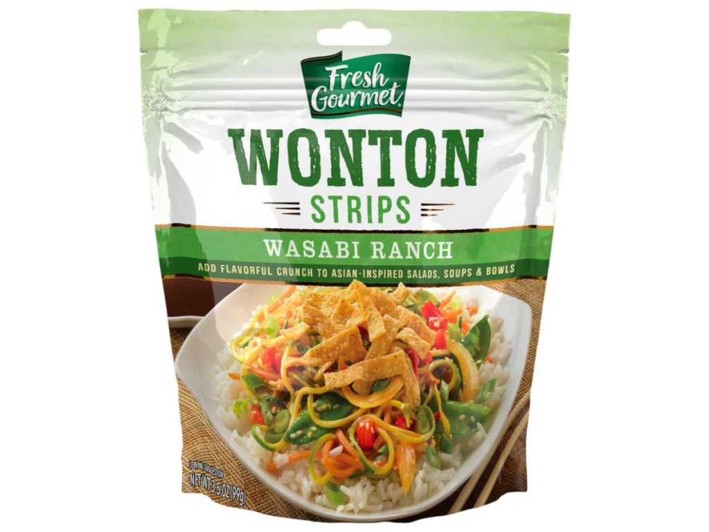 Fresh Gourmet Crispy Wasabi Ranch Wonton Strips