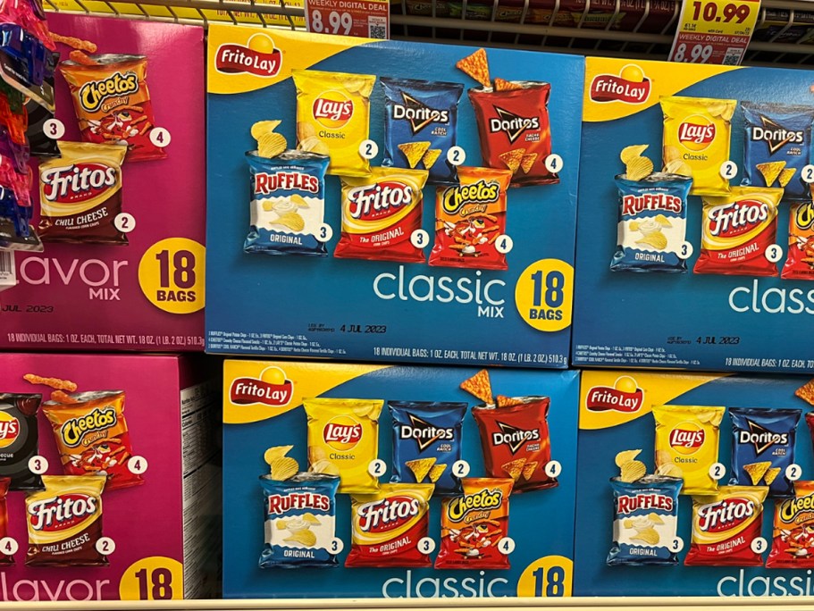 Frito-Lay Chips 18-Count Variety Pack Only $7.98 After Walmart Cash