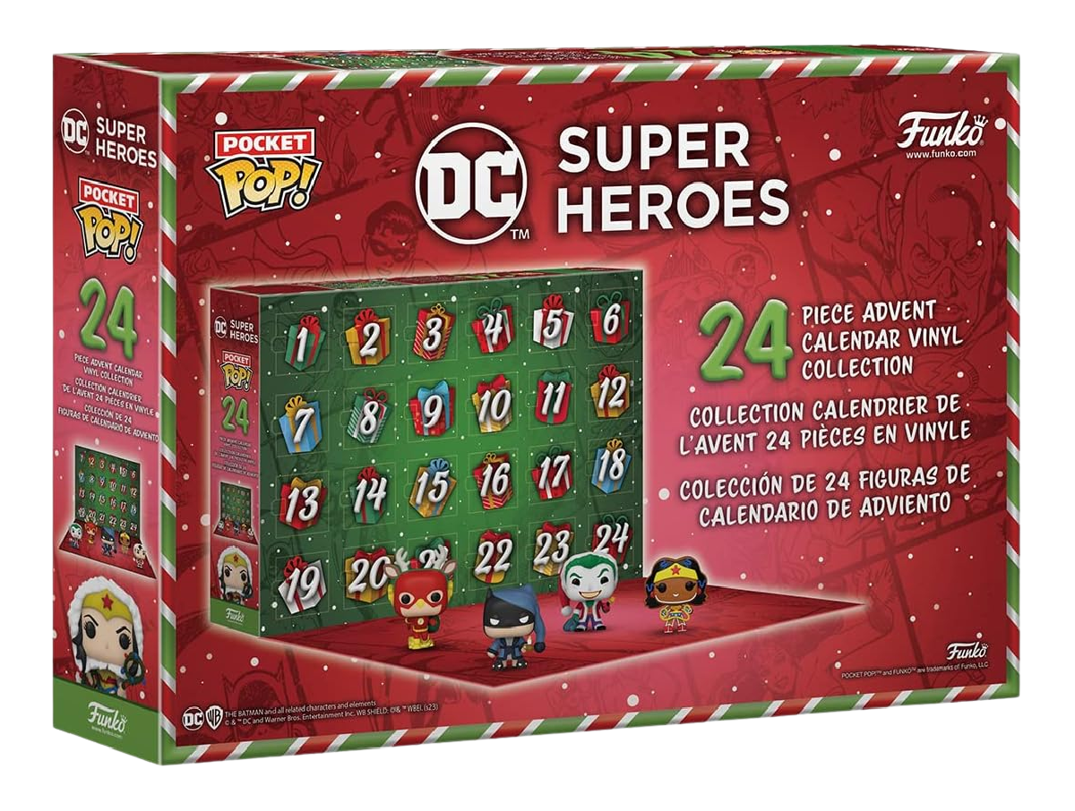 The Funko Pop! DC Heroes Amazon Advent Calendar for 2023