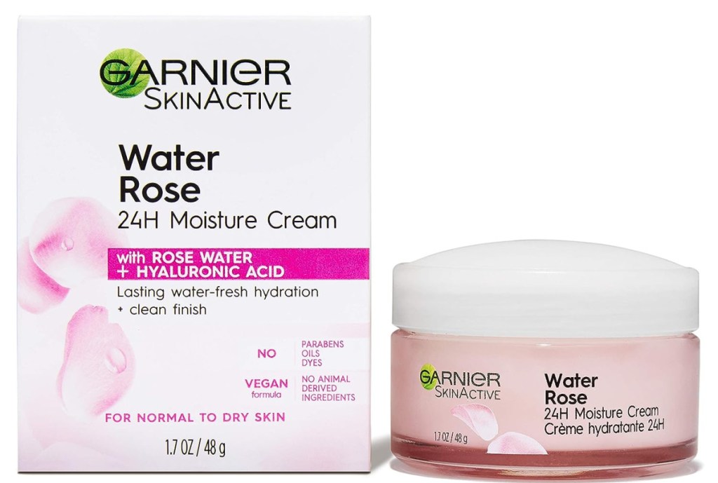 Garnier SkinActive 24H Moisture w_ Rose Water & Hyaluronic Acid Face Moisturizer