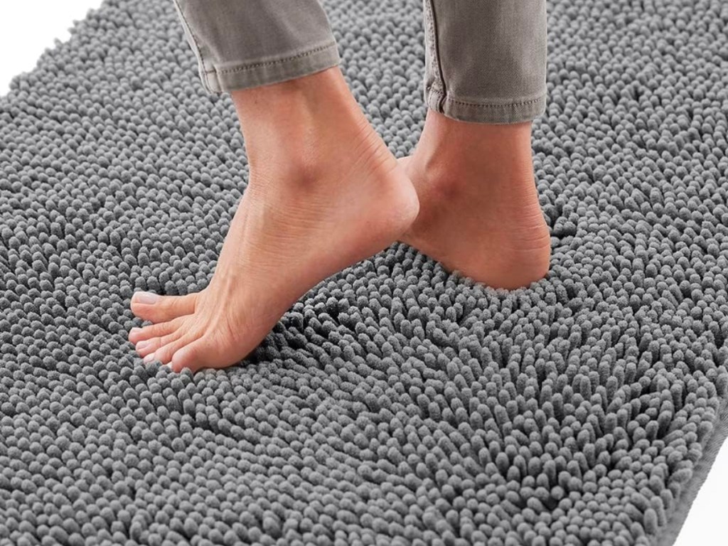 Gorilla Grip Chenille Bath Mat Only $8.40 on  (Reg. $30), Super  Thick & Absorbent