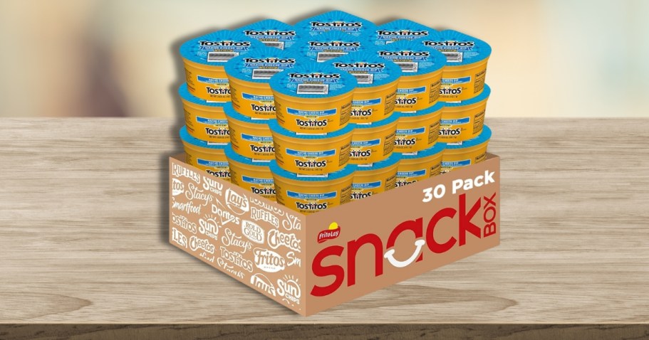 Tostitos Queso Cups 30-Pack Just $25 Shipped on Amazon | Great for Lunches!