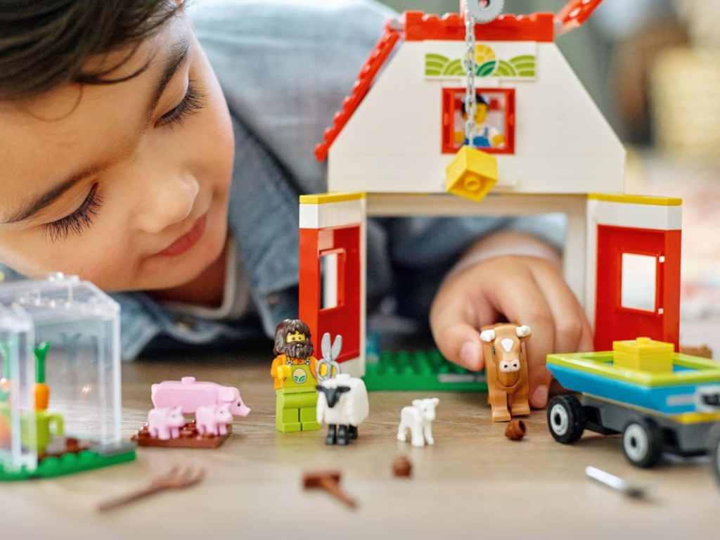 LEGO City Barn & Farm Animals 60346 Building Toy Set
