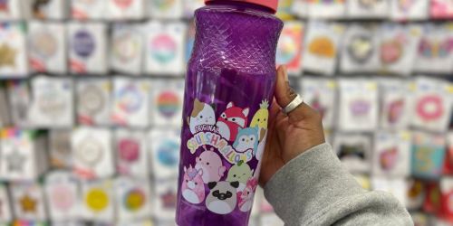 Five Below’s Got Squishmallows Flip-Top Water Bottles for Only $5 + More!