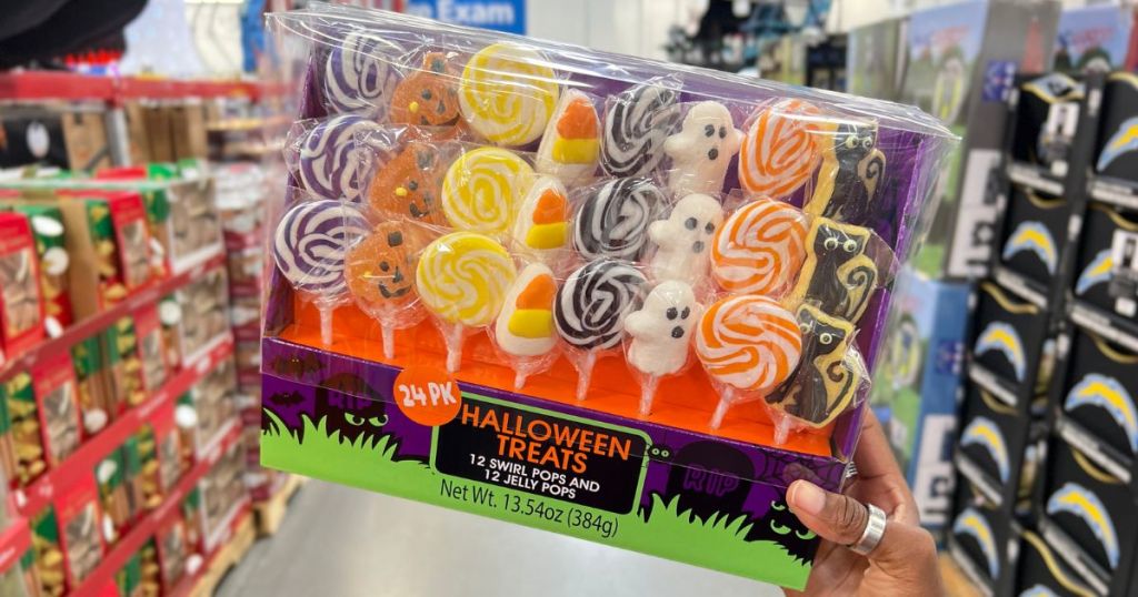 Halloween Treats Jelly and Swirl Pops