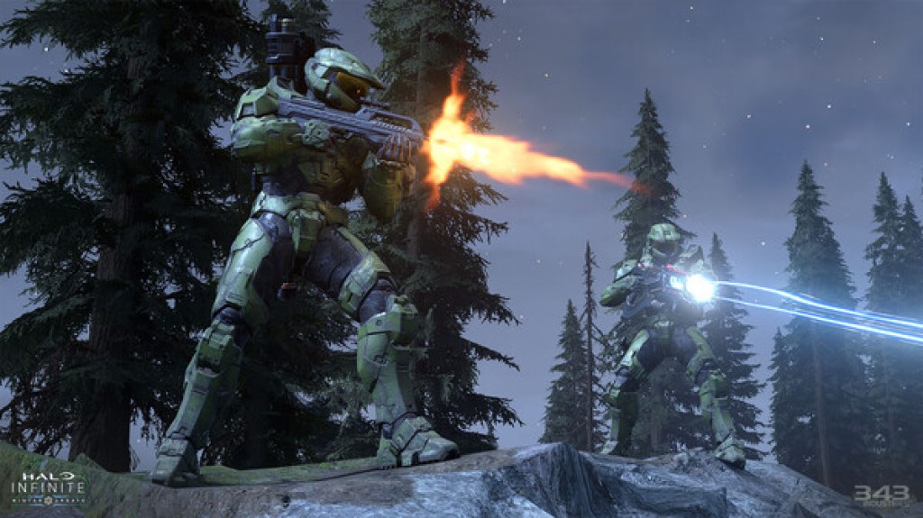 A screenshot of the Halo Infinite online game