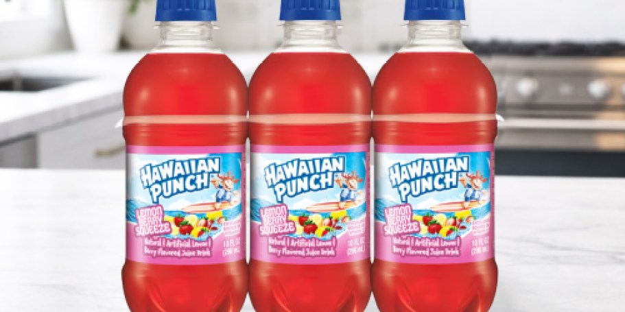Hawaiian Punch Bottles 24-Pack Only $6.56 Shipped on Amazon