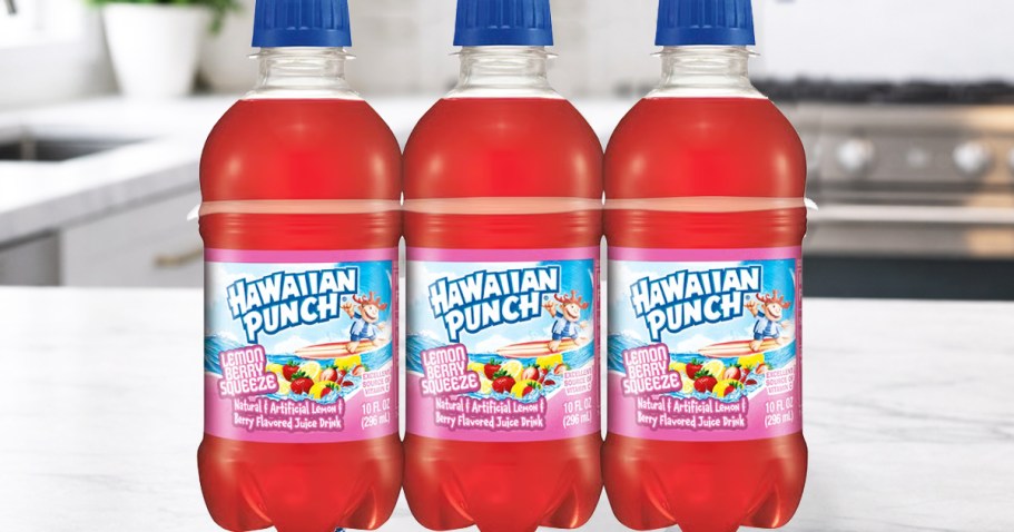 Hawaiian Punch Bottles 24-Pack Only $6.56 Shipped on Amazon