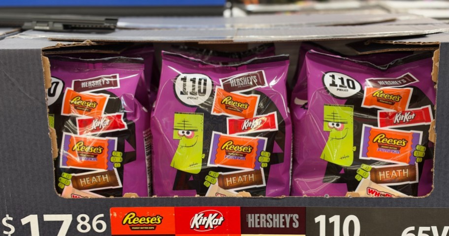 Hersheys Halloween Candy 110 Piece Bag