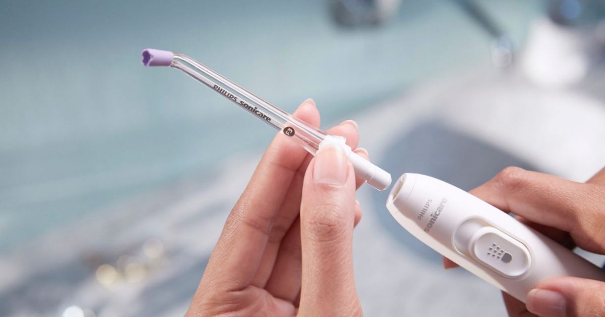 Philips Sonicare Power Flosser w/ Quad Stream Nozzle from 49.99