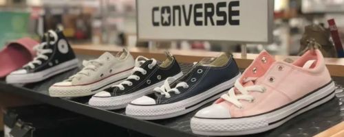 Converse Shoes on Display at Store