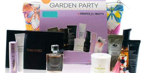 Macy’s 10-Piece Garden Party Beauty Set Only $29.70 Shipped ($132 Value)