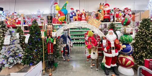 There’s Still Time to Score Up to 75% Off Home Depot Christmas Decorations + Free Shipping!