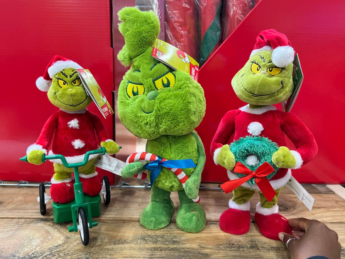 Home Depot Grinch Plush