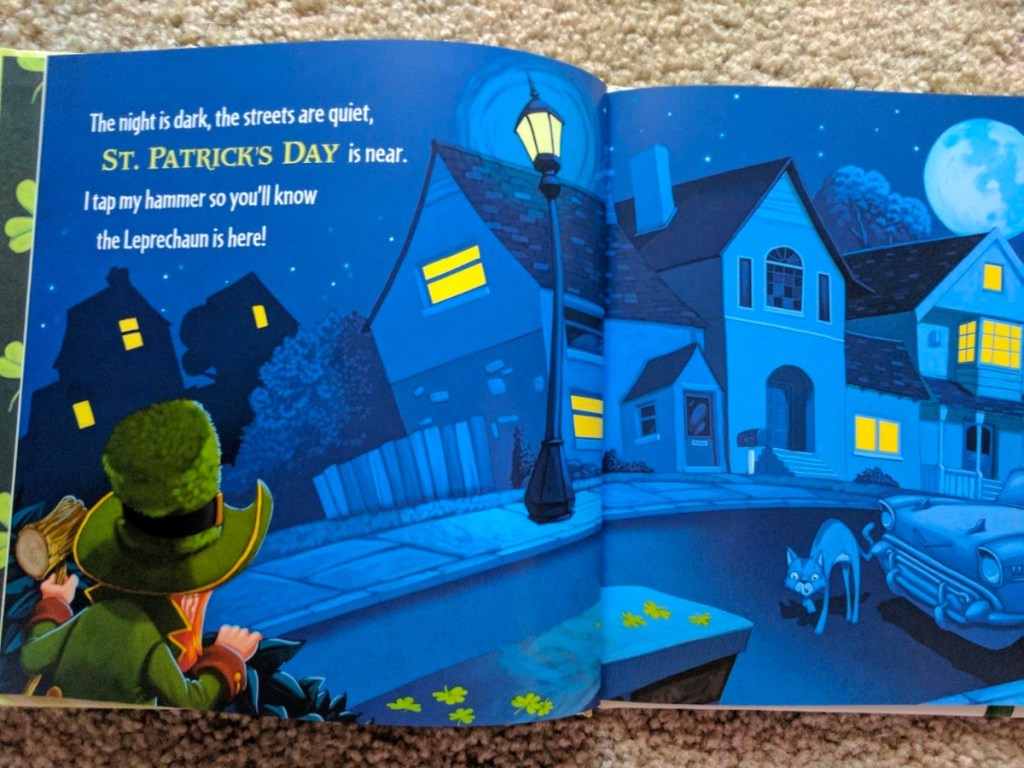 inside pages from the how to catch a leprechaun book