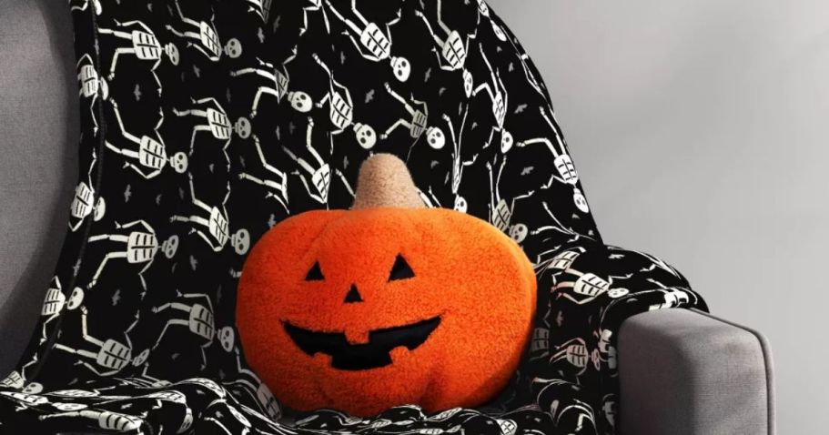 Target Halloween Throw Blankets Only $10