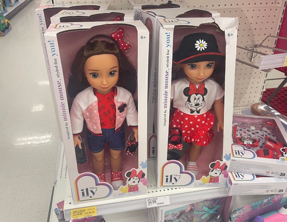Ily 4 ever disney minnie mouse inspired 18 inch dolls