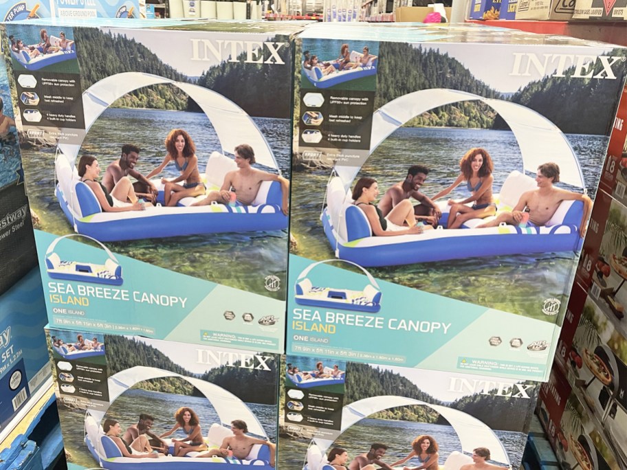 Send Off Summer In An Inflatable Island