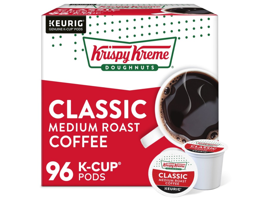 Keurig Krispy Kreme Classic Coffee K-Cup Pods 96-Count