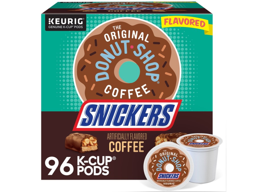 Keurig The Original Donut Shop Snickers Coffee 96-Count