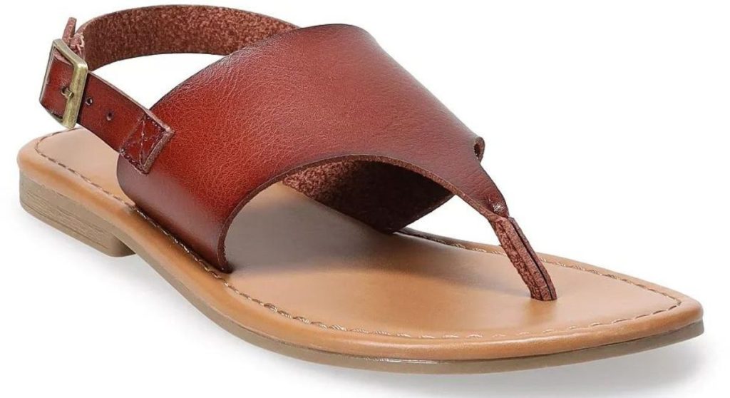 Stock Image of Women's Sandals at Kohl's