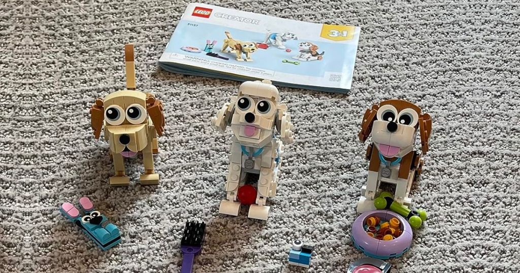 LEGO Creator Adorable Dogs Building Set