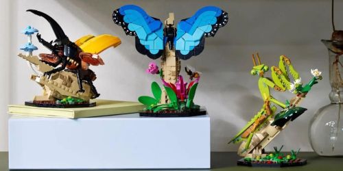 LEGO Insect Collection Set Now Available on Amazon (Includes Butterfly, Mantis, & Beetle Builds)