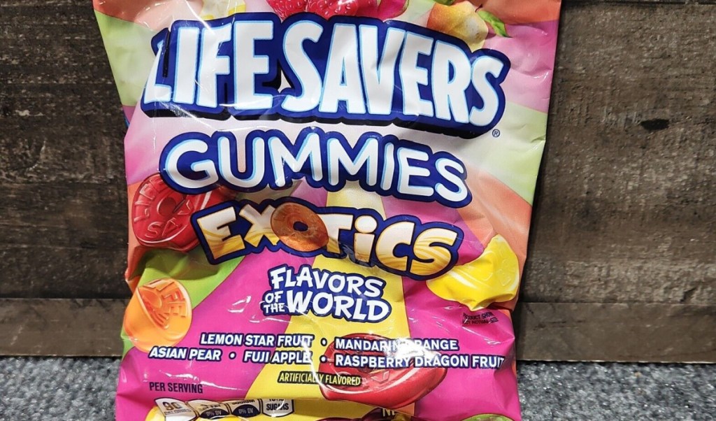 Life Savers Exotics Gummy Candy 7oz Bag