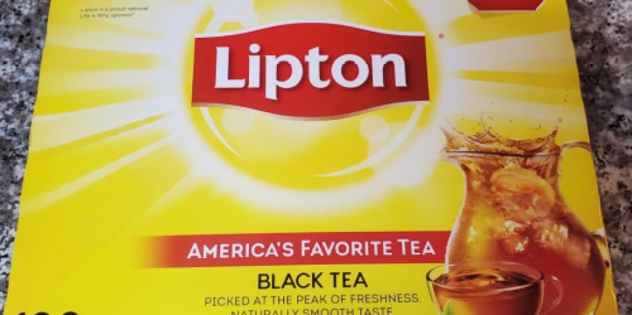 Lipton Tea Bags 100-Count Box Just $3.77 Shipped on Amazon