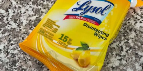 Lysol Disinfecting Wipes 48-Pack ONLY $19.99 Shipped (Just 42¢ Per Pack!)