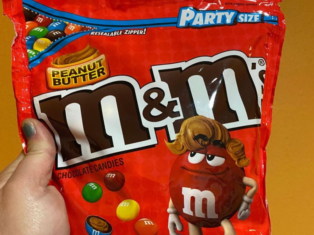 M&M’S Peanut Butter Milk Chocolate Resealable 34oz Bag Only  Shipped on Amazon