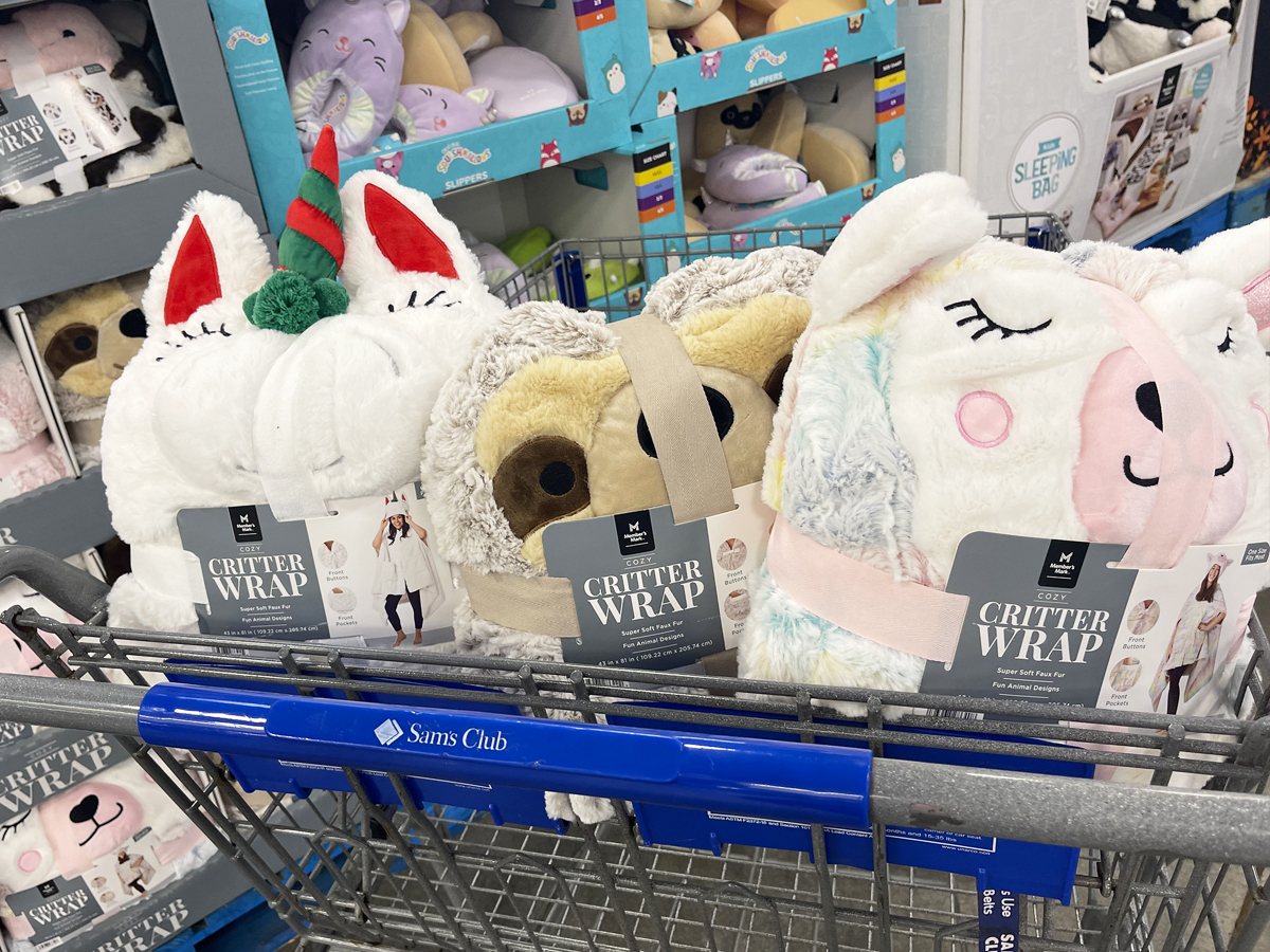 Member's Mark Critter Wraps UNDER $20 at Sam's Club | 6 Cute Choices ...