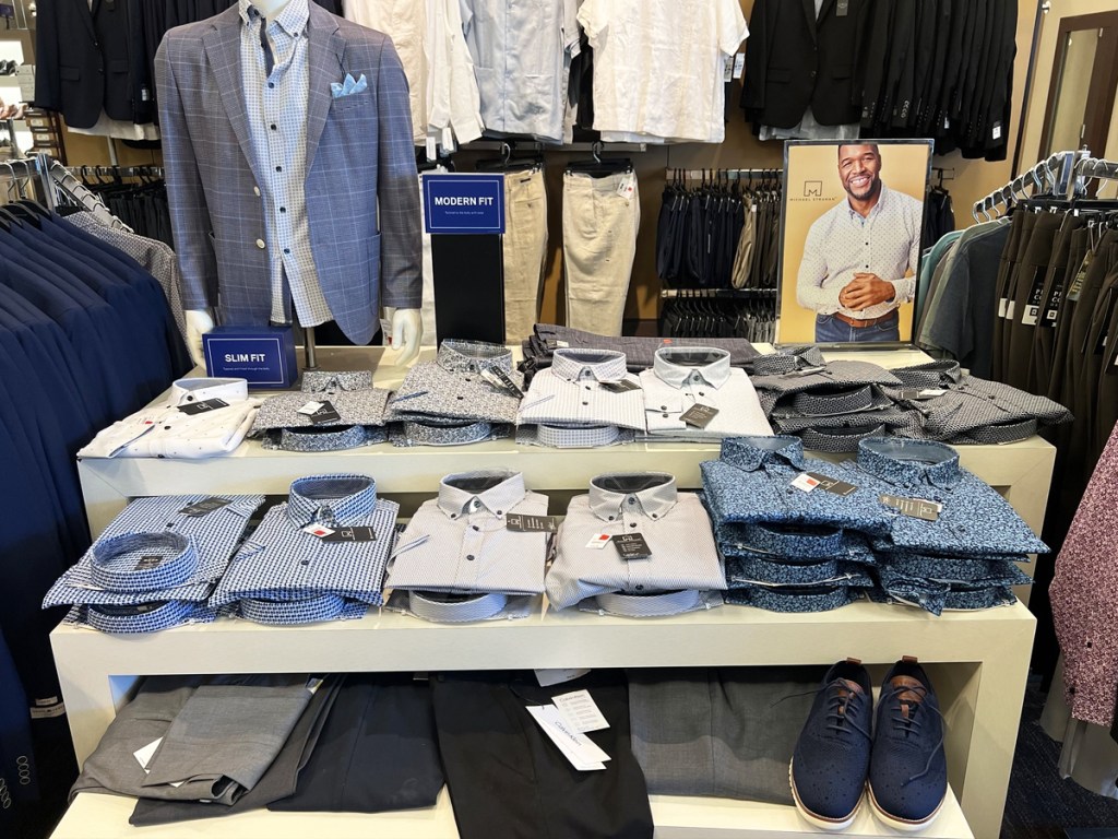 Up to 80% Off Men’s Wearhouse Clearance Sale + Free Shipping | Shirts & Pants Only .99 Shipped