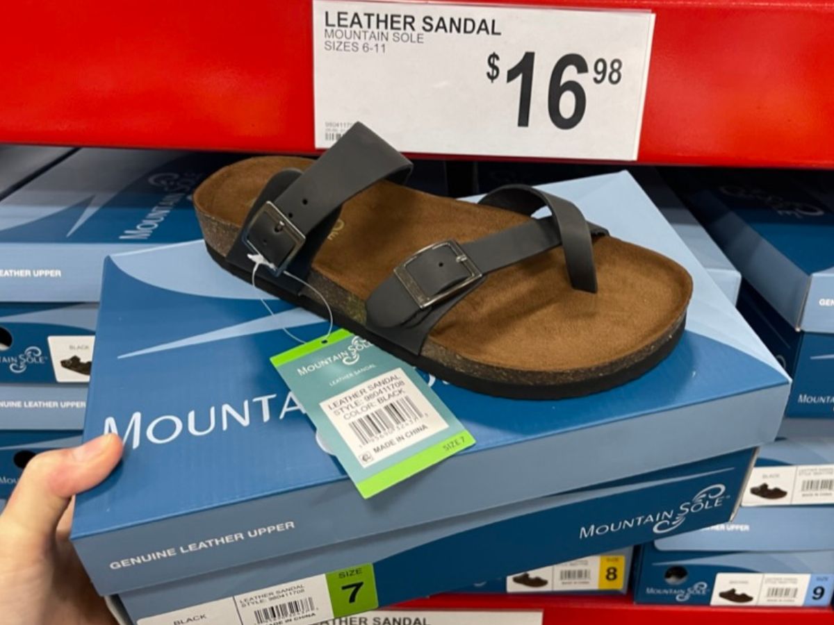 Get the Birkenstock Look for Less Leather Sandals Just 16.98 on