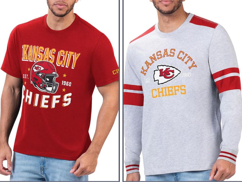 NFL Short & Long-Sleeve T-Shirts Set from $36.48 Shipped (Reg. $60), Choose Your Favorite Team