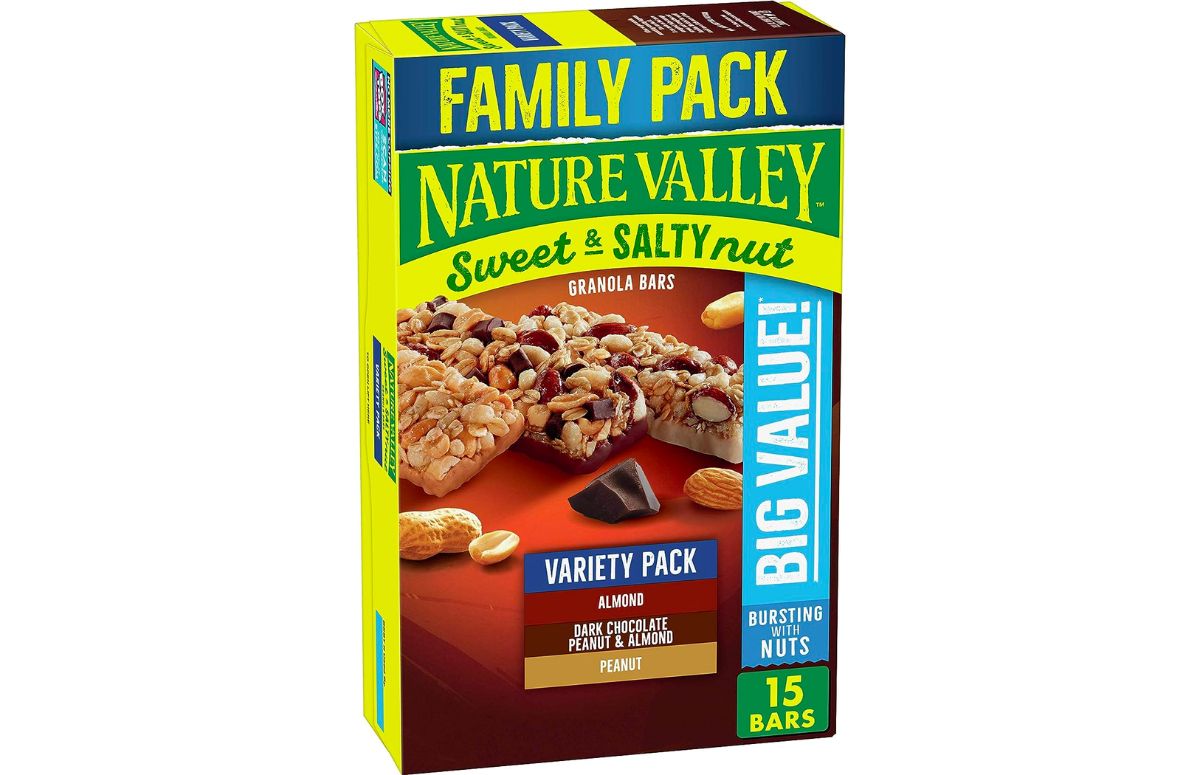 Nature Valley Granola Bars Sweet Salty Nut Variety Pack 15 Count