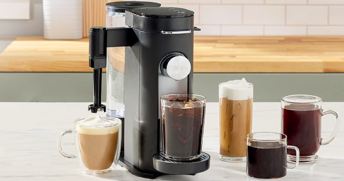 Ninja Coffee Maker w/ Frother Only $63.99 Shipped + Get $10 Kohl’s Cash (Reg. $150) | Brews Grounds & K-Cups
