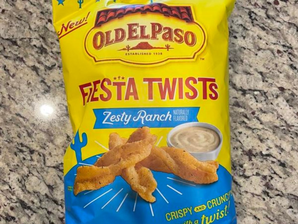 Old El Paso Fiesta Twists Zesty Ranch 5.5oz Bag